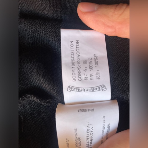 Chrome Hearts Horseshoe Floral Cross Sleeve Zip Up Hoodie - Picture 5 of 7